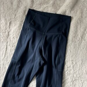 Girlfriend Collective Navy Leggings